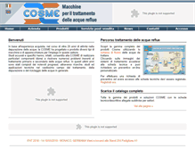 Tablet Screenshot of cosmeitalia.com